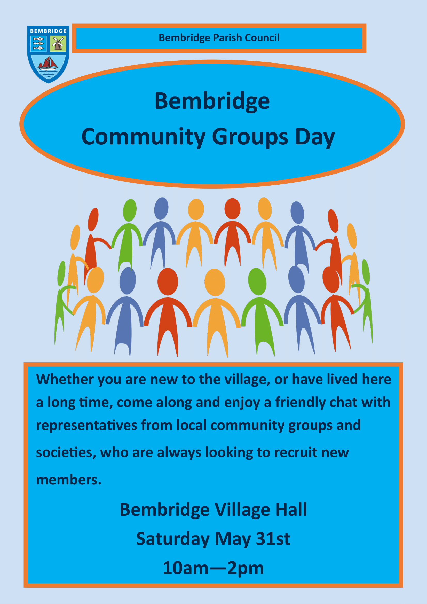 Mark Rochell Councillor Community Groups Day 2025 - Bembridge Parish Council